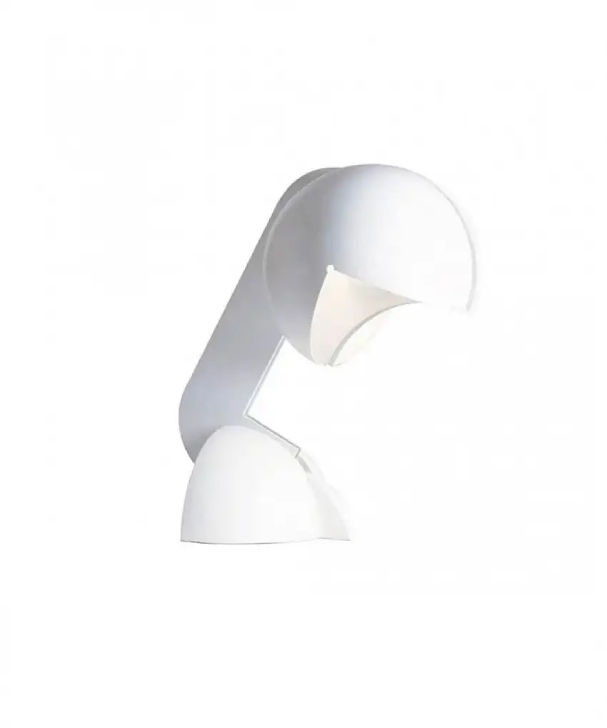 Martinelli Luce Lampada da Tavolo Ruspa Bianco