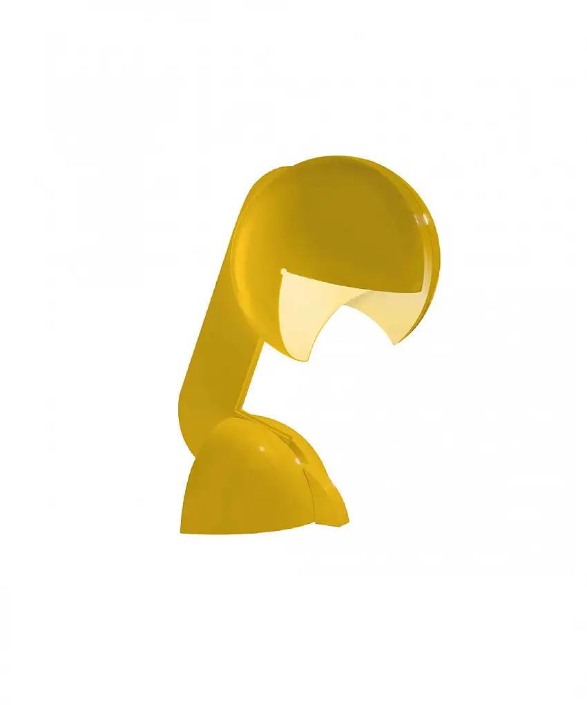 Martinelli Luce Lampada da Tavolo Ruspa Giallo