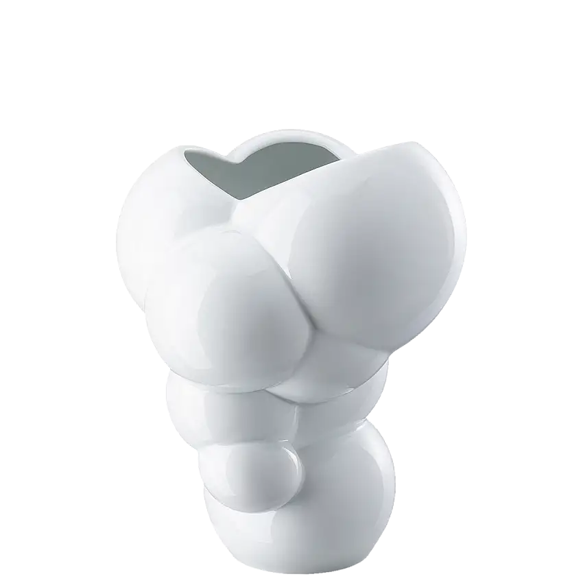 Rosenthal | Vaso Skum in porcellana smaltato bianco