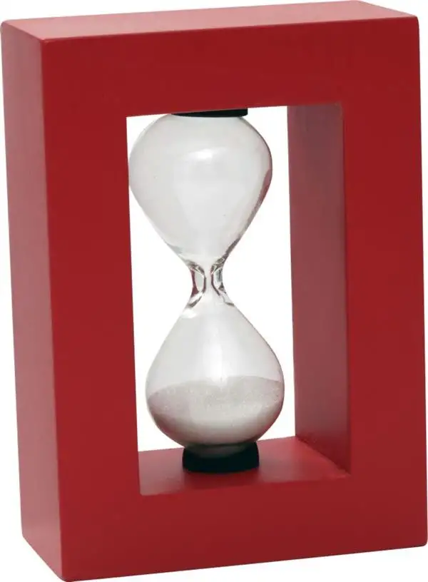Clessidra con cornice rossa (60 secondi) 0902150000