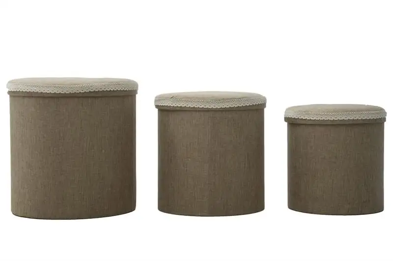 TRIS DI CESTONI BROWN ROUND 1415270000