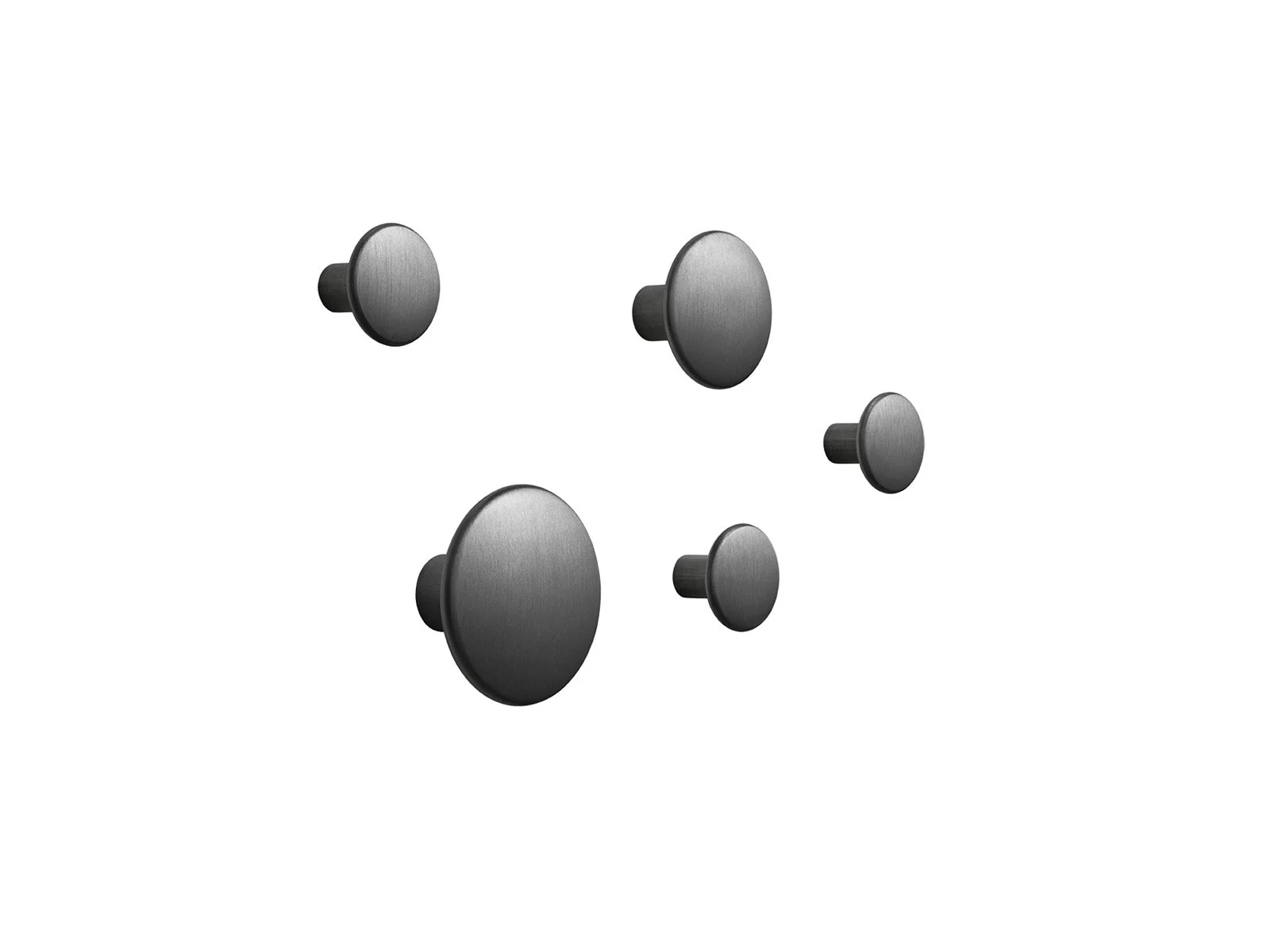 Muuto Dots Metal Appendiabiti Set da 5 pz