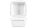Bacinella Linea2 Quadra 30x30 Bianco Stefanplast