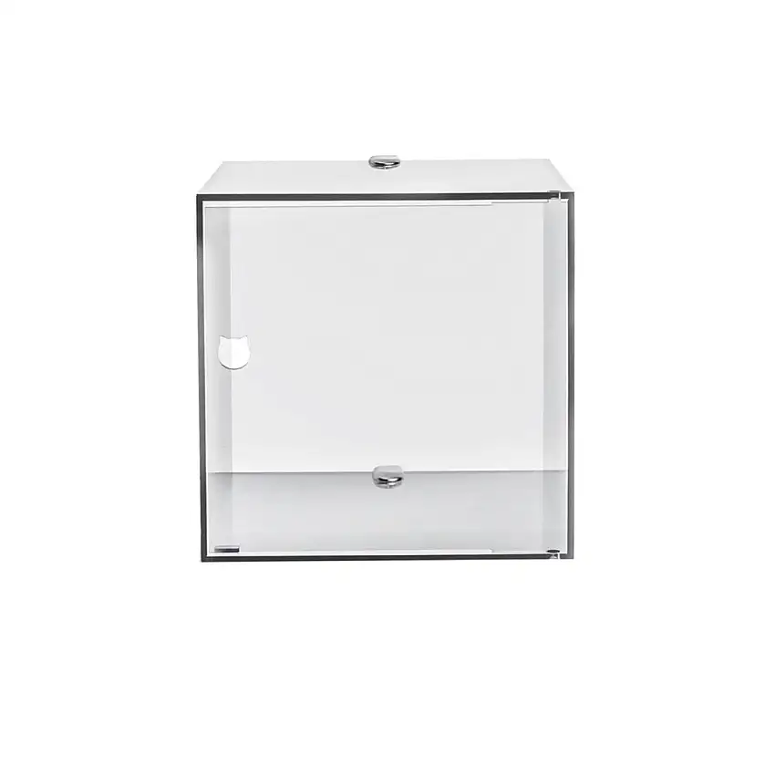 Mobiletto da parete per il bagno CLIO singolo trasparente I00532004TAC