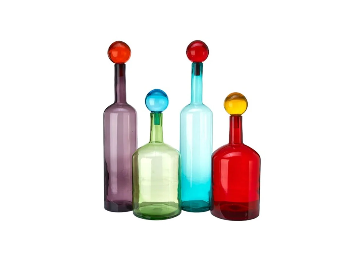 Pols Potten Bubbles & Bottles Multi Mix - Extra Large - Set da 4 Pezzi