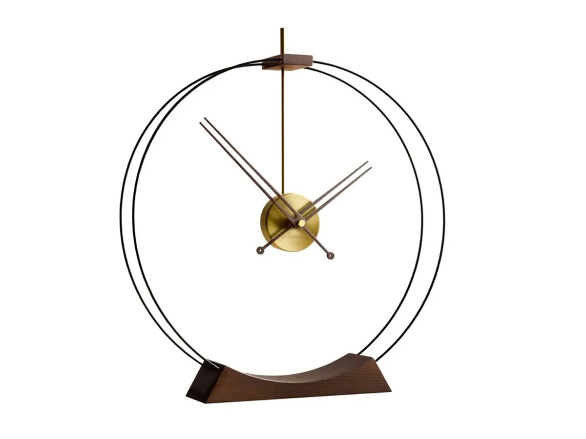 Nomon Aire Orologio da Tavolo - Box in Ottone