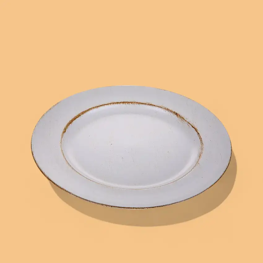 12 Pezzi •  Piatto Uso Decorativo  • 2 cm