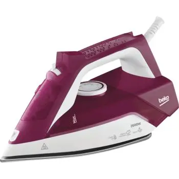 Beko SIM3126R ferro da stiro Ferro a vapore Ceramica 2600 W Rosso