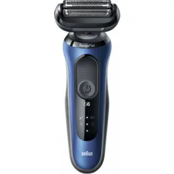 Braun Series 6 61-B1200s Rasoio Trimmer Nero, Blu
