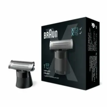 Braun Series X Lama Di Ricambio, Regolabarba Uomo E Rasoio Elettrico Barba, Una Lama, 1 Pezzo, XT10