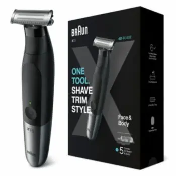 Braun Series XT5 Regolabarba Uomo, Rasoio Elettrico Barba, Kit Depilazione, Lama Duratura, XT5100