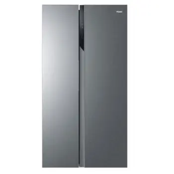 Haier SBS 90 Serie 3 HSR3918ENPG frigorifero side-by-side Libera installazione 528 L E Argento