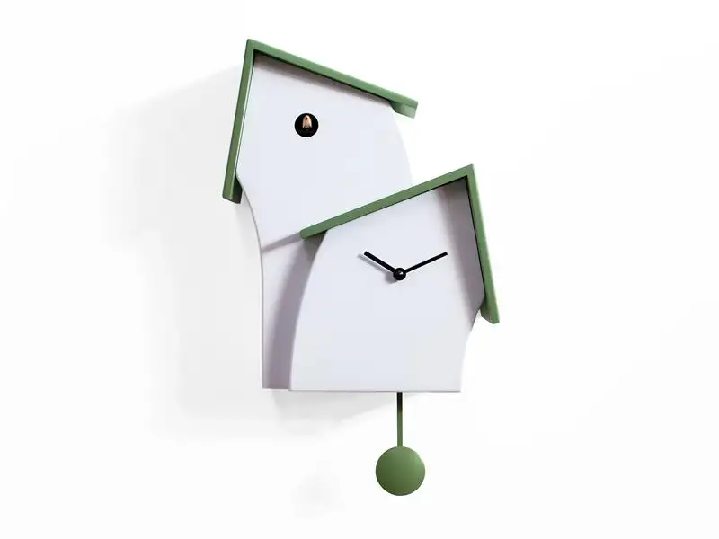 Orologio a cucù Jazz Time 2505BV Bianco e Verde