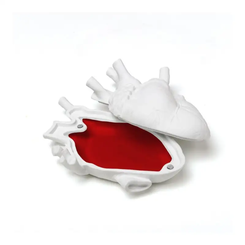 scatola portagioie in velluto rosso Love in Bloom Box
