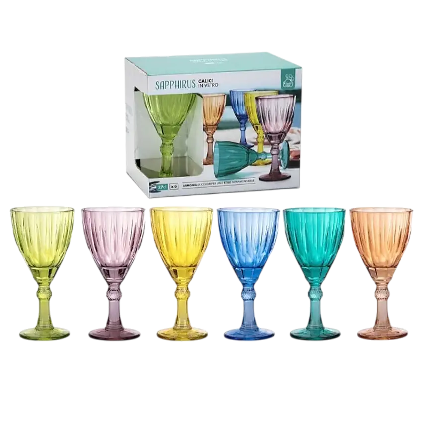 Calici Sapphirus 27 cl - Set da 6 Pezzi