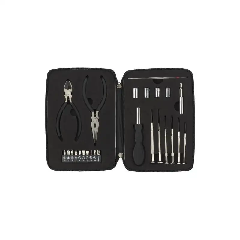 Set attrezzi 26 pezzi, custodia in metallo Alisha