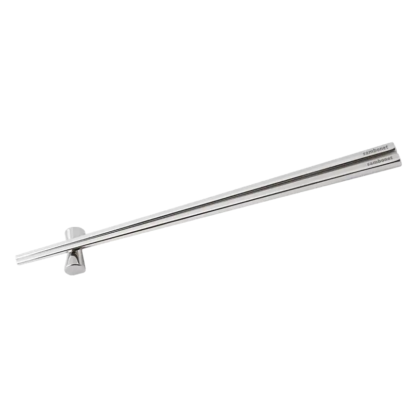 Sambonet Set 6 Paia di Bacchette Cinesi In Acciaio Inox
