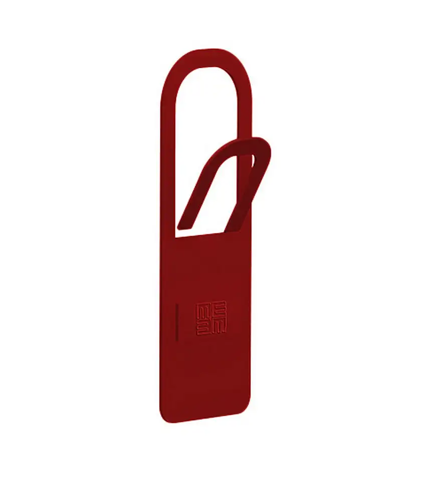 Set di 2 appendiabiti GRAFFETTA in metallo OG0200224 Rosso Dalia