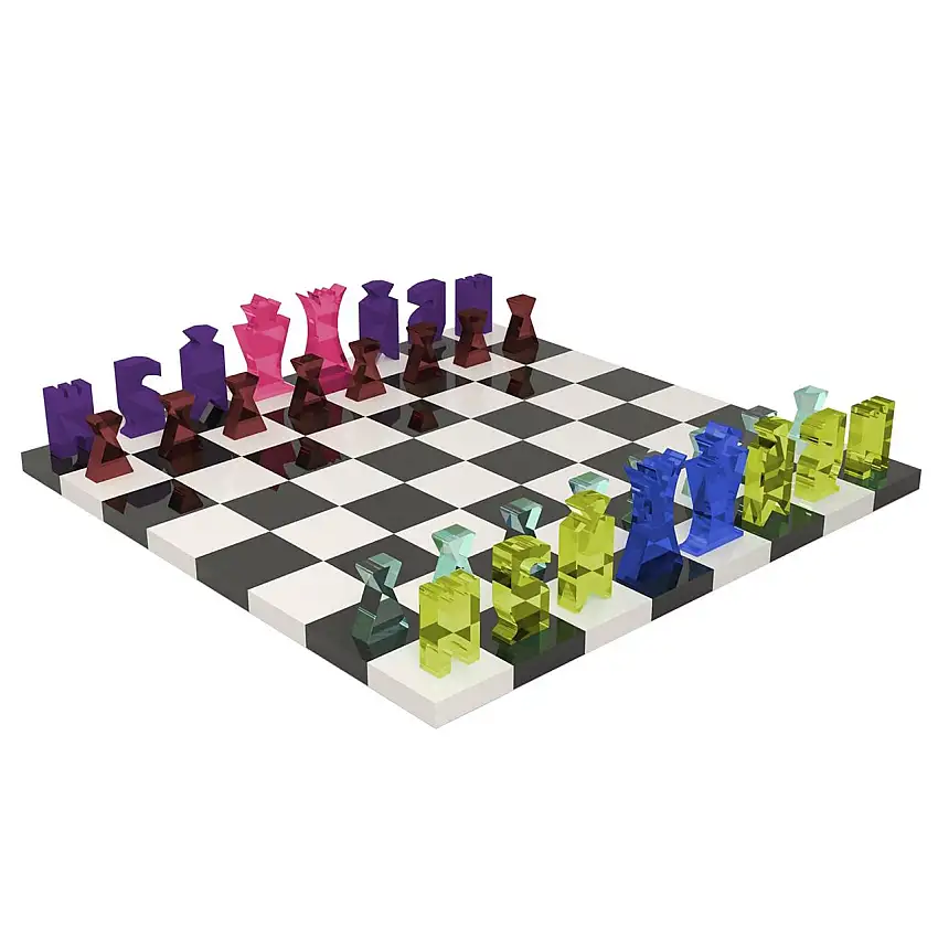 Set SCACCHI E DAMA, collezione Vesta Home, multicolore, codice 33765-01