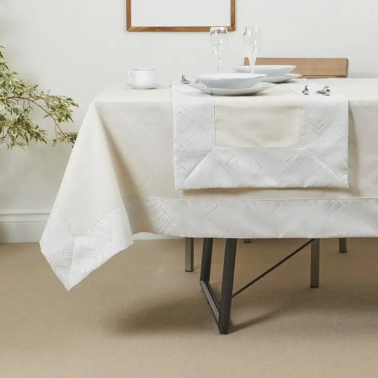 Set Tovaglia x12 Panama LORIS con Runner By Battaglia