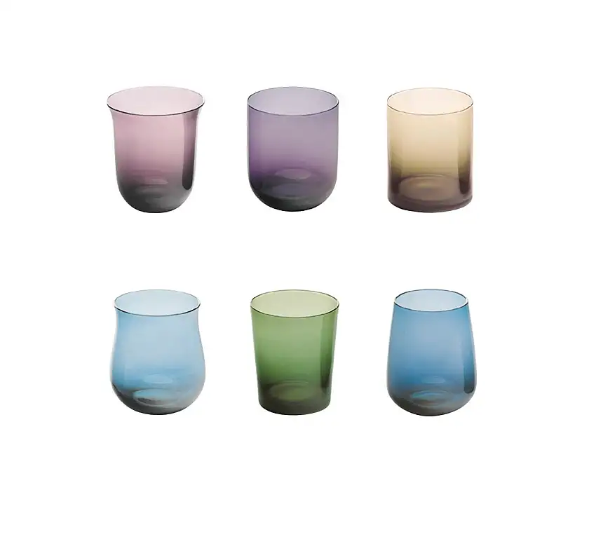 Bitossi Home Bicchieri Tumbler Colori Assortiti Set 6
