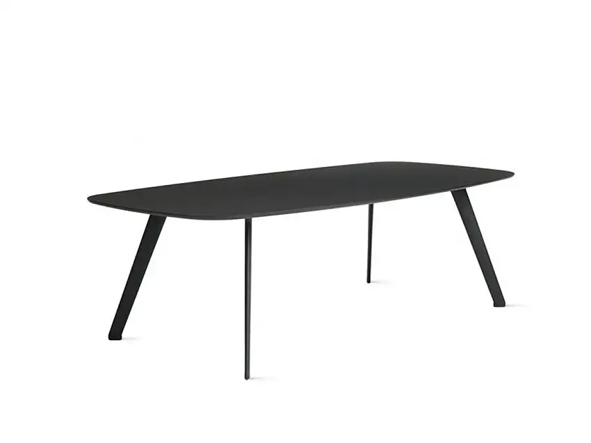 Stua Solapa Tavolino - 118X58X36 Nero Opaco