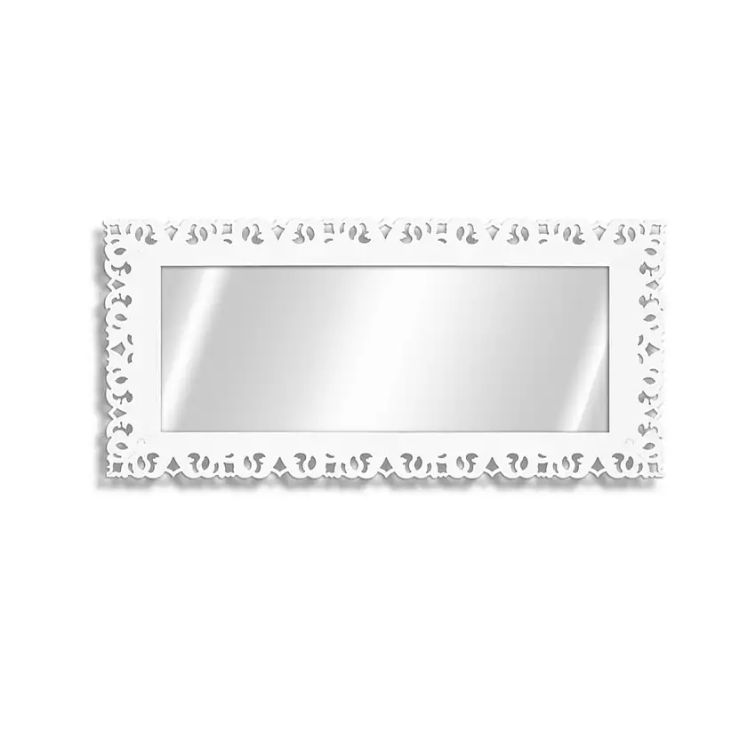 Specchio da parete NARCISO 186x86 bianco, IPlex I00308007P01