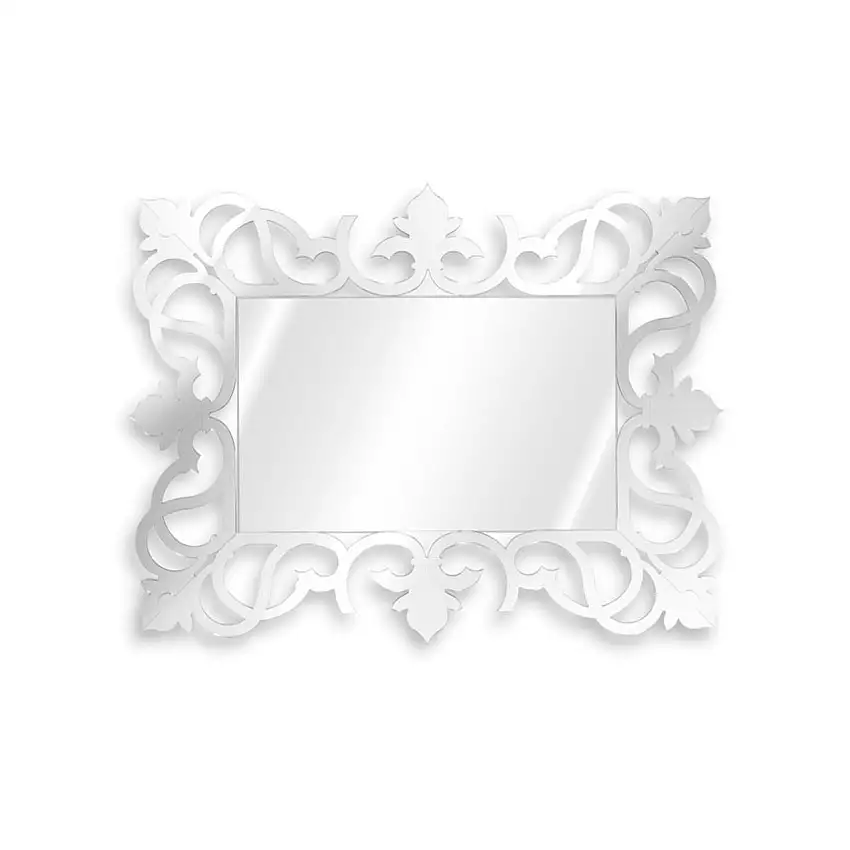 Specchio da parete PASCAL 134x98 argento, IPlex I00308051P8E