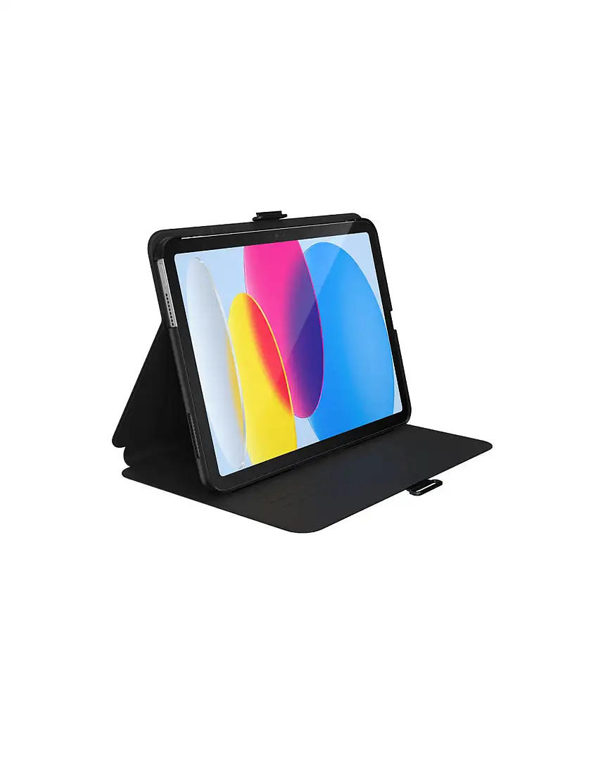 Speck Balance Folio – Case for iPad 11" (2025) / 10.9" (2022) with MICROBAN (Black)