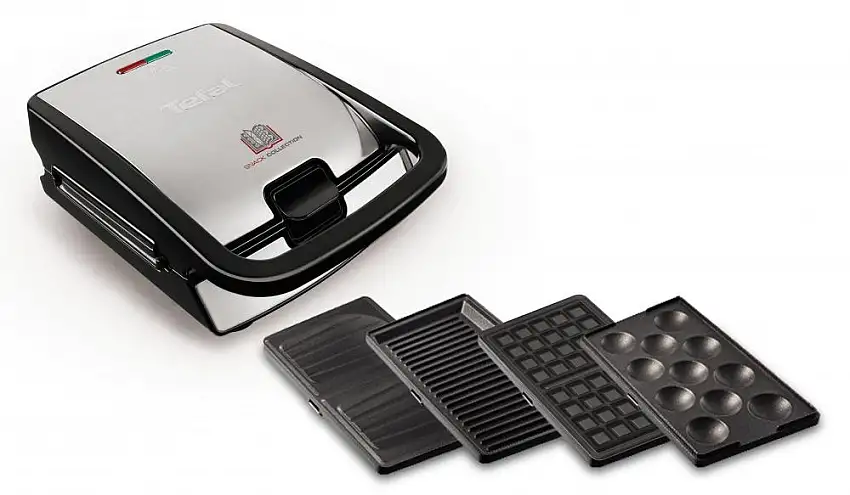 Tefal SW854D tostiera 700 W Nero, Acciaio inox cod. SW854D16