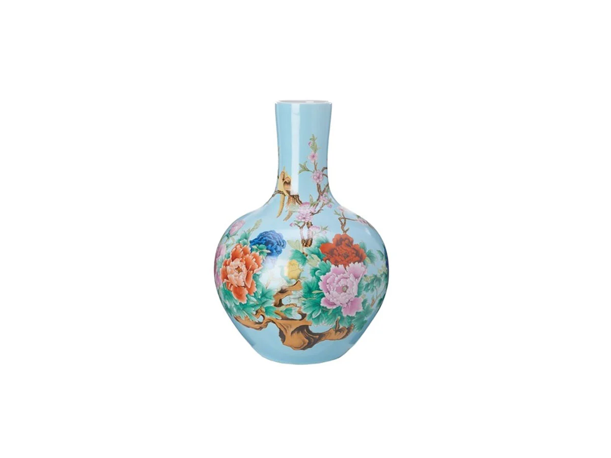 Pols Potten Vaso corpo palla azzurro