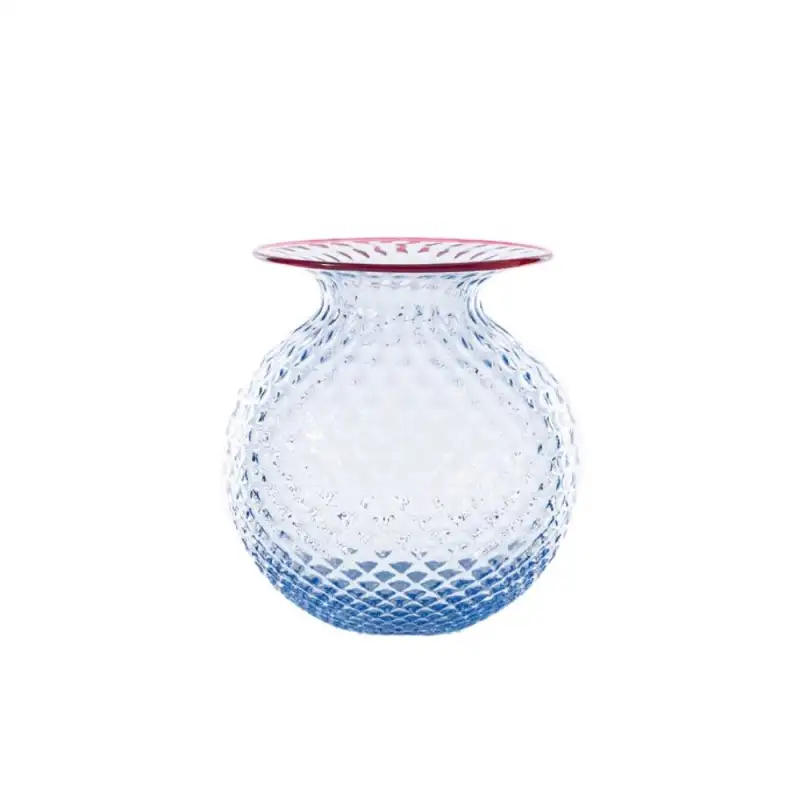 Venini vaso Balloton Iceberg 18x21cm