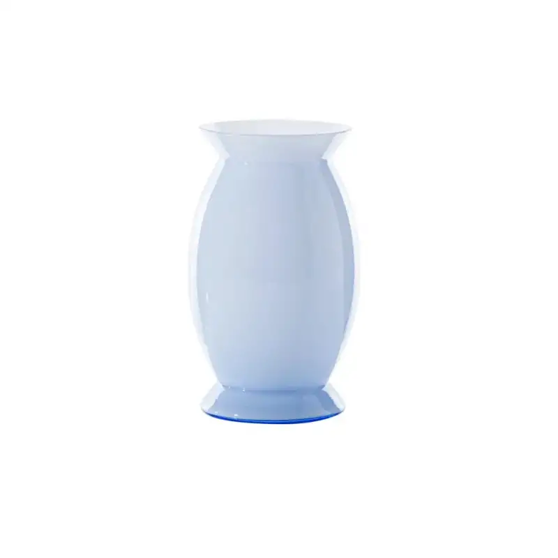 Venini vaso Idalion Lattimo Iceberg 15x27,5cm