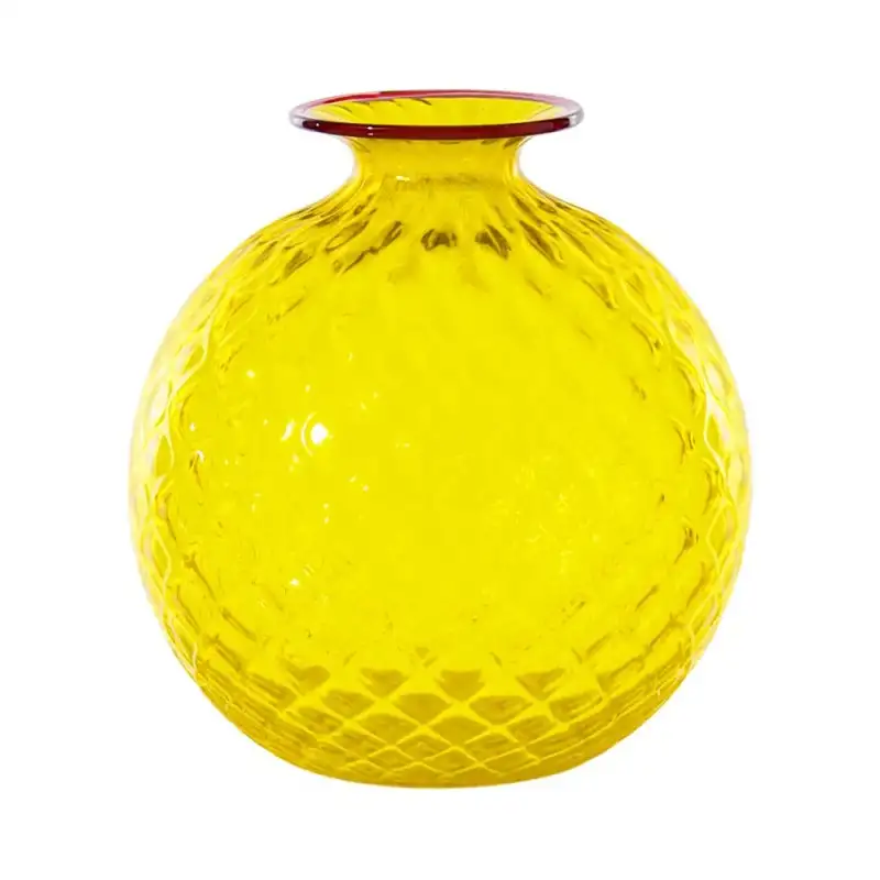 Venini vaso Monofiori Ginkgo Bilboa 14x16,5cm