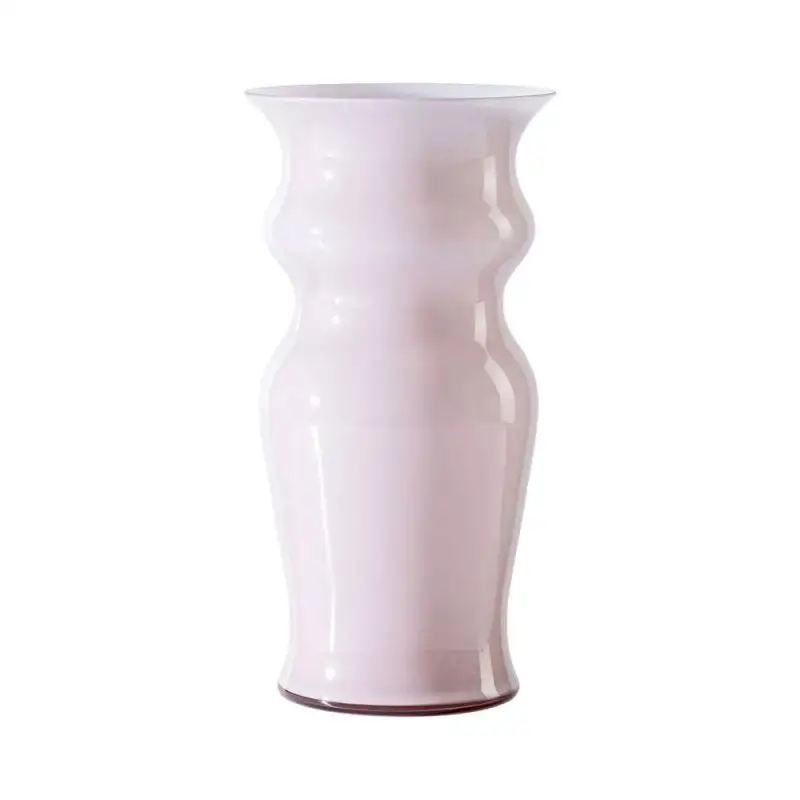 Venini vaso Odalische rosa cipria 18x34cm