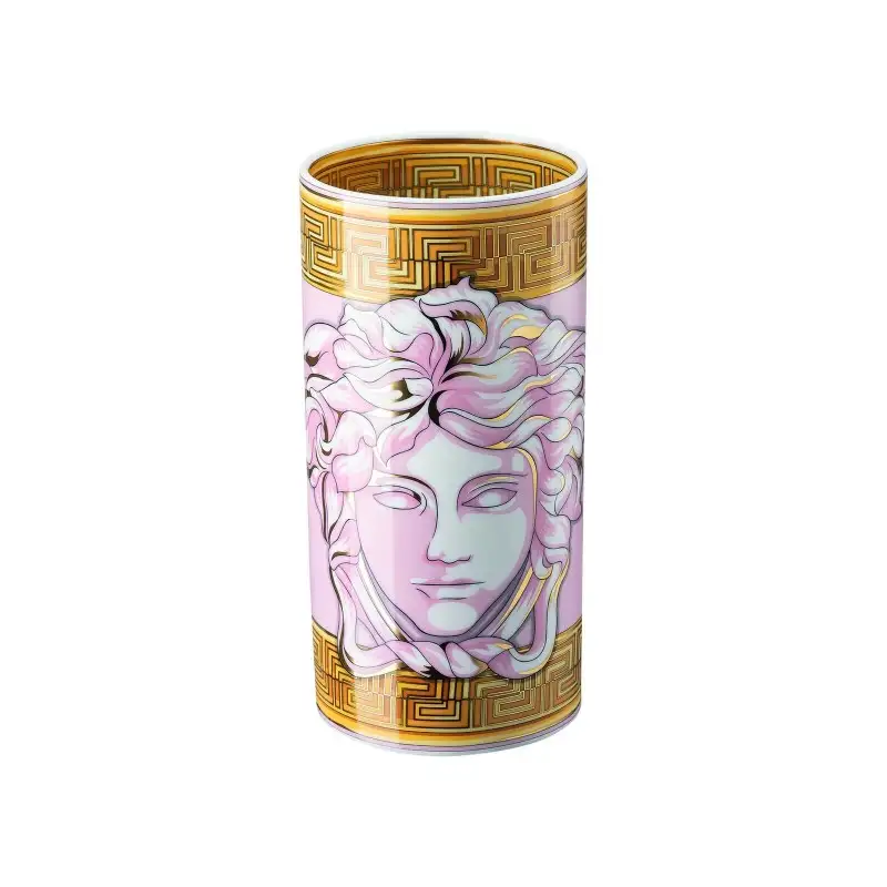Versace Medusa Amplified Pink Coin Vaso 24 cm