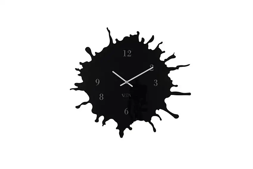 Orologio piccolo da muro SKIZZO, nero Cod 0770310
