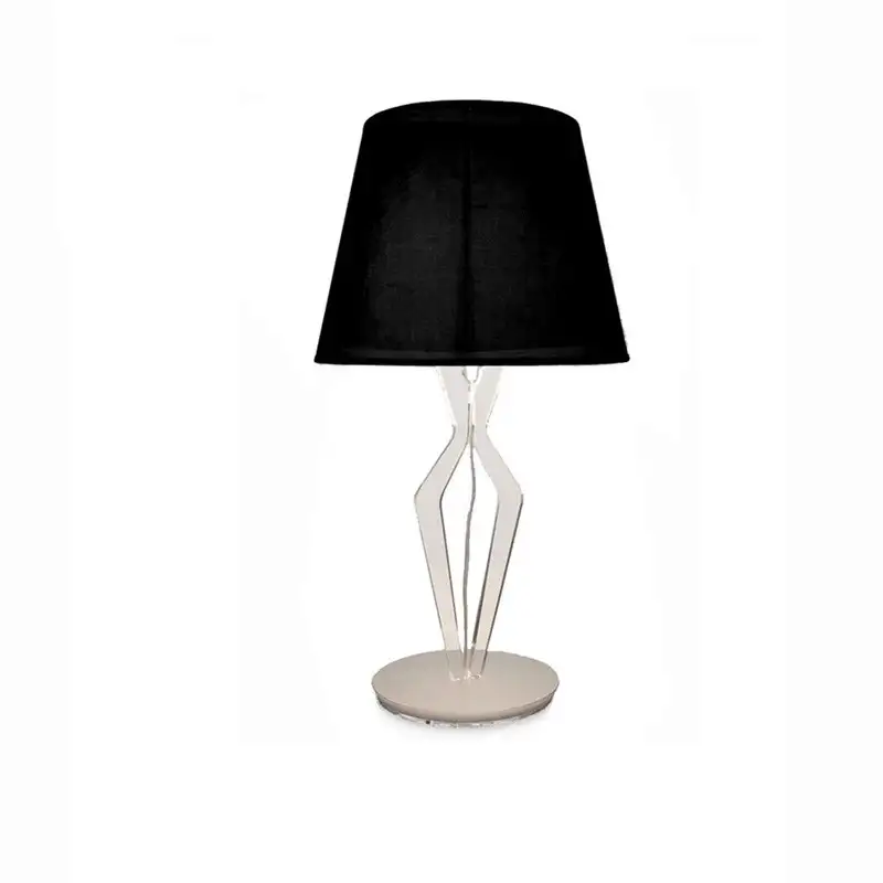 Vesta lampada Anastasia piccola nero H37cm