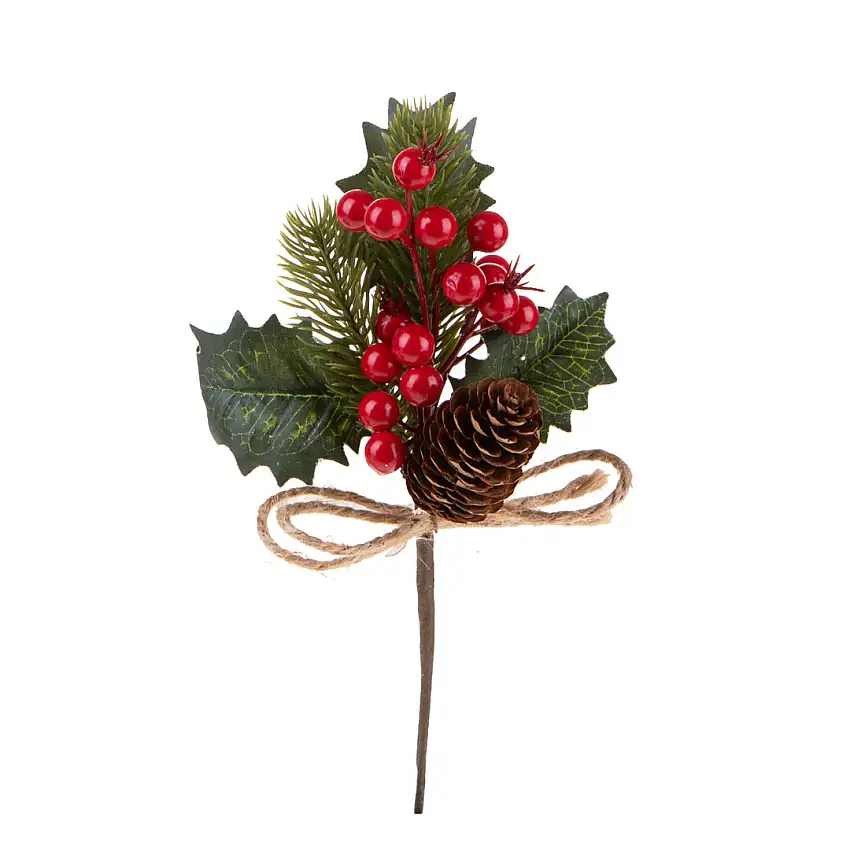 12 Pezzi •  Pick Agrifoglio  • 24 cm