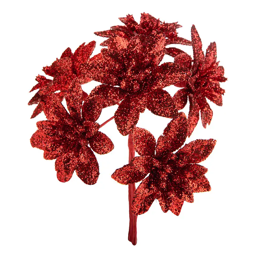 12 Pezzi •  Pick stelline 6 Pz  • 5 cm