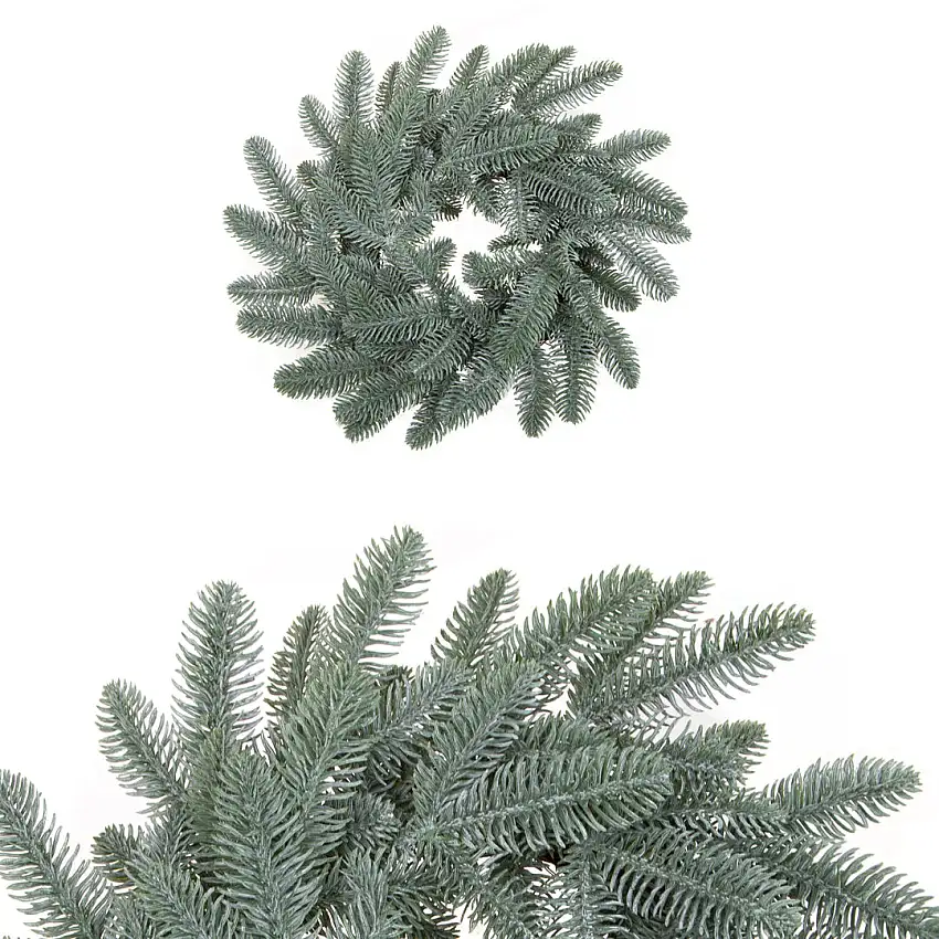 2 Pezzi •  Corona Abete Nobilis  • 30 cm