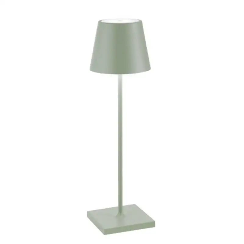 Zafferano Lampada da Tavolo Poldina Pro verde salvia